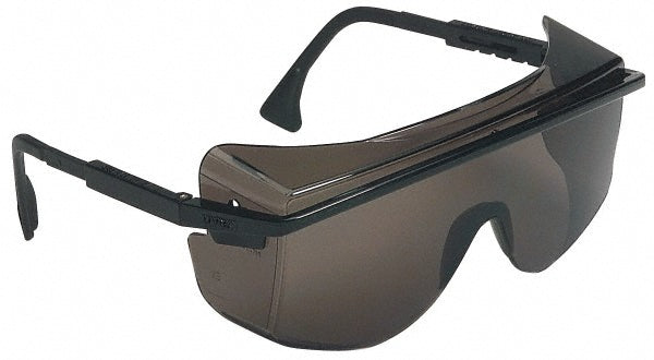 Uvex S2504 Safety Glass Scratch-Resistant, Polycarbonate, Gray Lenses, Full-Framed, UV Protection