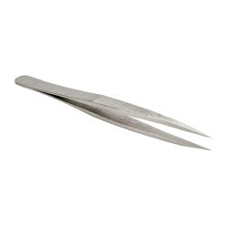 Erem ACSA Precision Tweezer AC-SA, Straight Tip, 4-3/8" OAL