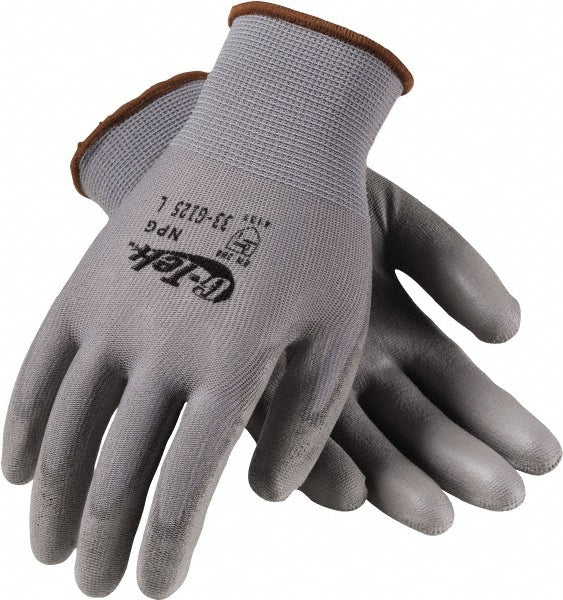PIP 33-G125/S Cut & Abrasion-Resistant Gloves G-Tek® NPG 33-G125, ANSI Cut A1, ANSI Puncture 0, Polyurethane, Nylon