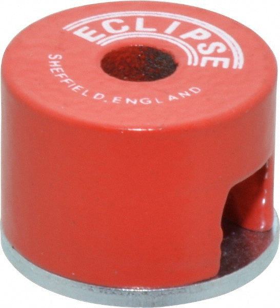 Eclipse E822 3/4" Dia, 3/16" Hole Dia, 1.9 kg Max Pull Force Alnico Button Magnet
