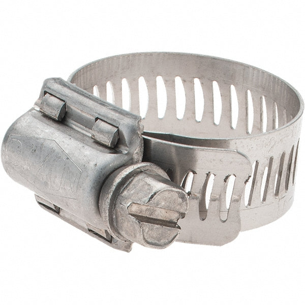 Dixon Valve & Coupling HSS12 Worm Gear Clamp 11/16 to 1-1/14" Dia, Stainless Steel Band