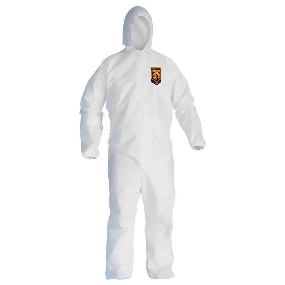 KleenGuard 49114 Disposable Coveralls Size X-Large, SMS, Zipper Closure