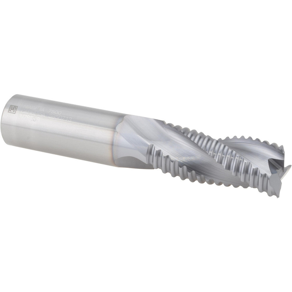 Seco 17004723 Roughing End Mill 3/4" Dia, 3 Flute, Coarse Pitch, Single End, Solid Carbide