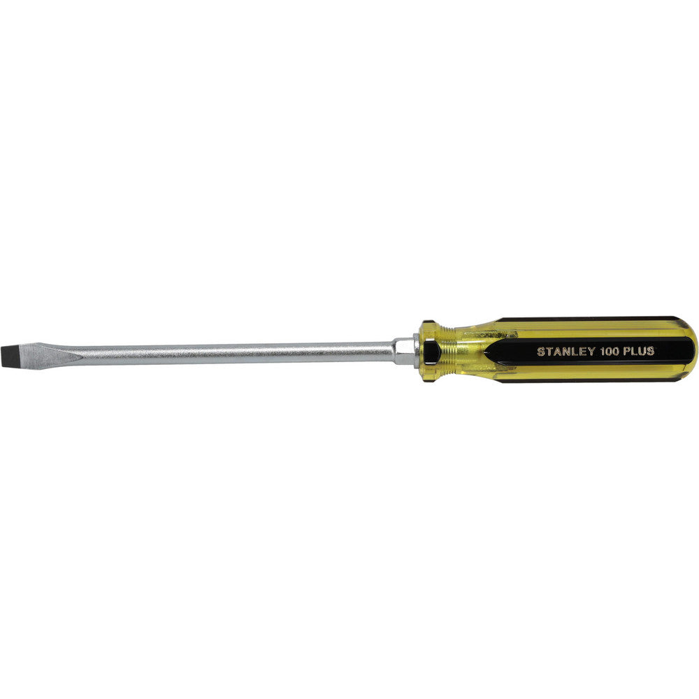 Stanley 66-168-A Slotted Screwdriver 3/8" Width, 13-1/4" OAL, 8" Blade Length