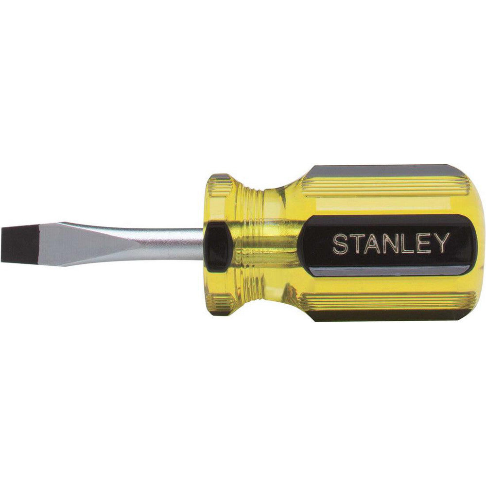 Stanley 66-161-A Slotted Screwdriver 1/4" Width, 3-1/2" OAL, 1-1/2" Blade Length