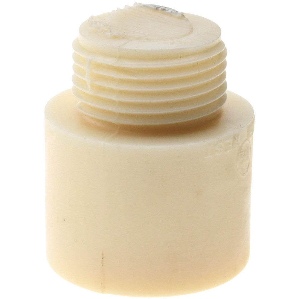 Mallet Mfg By Southwest Inc. 050112 1-1/2" Face Diam, Grade Tough, White Hammer Tip/Face