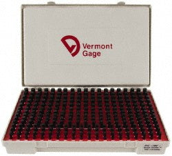 Vermont Gage 901200500 Class ZZ Plug Gage Set 0.251 to 0.5" Range, 250 Pc