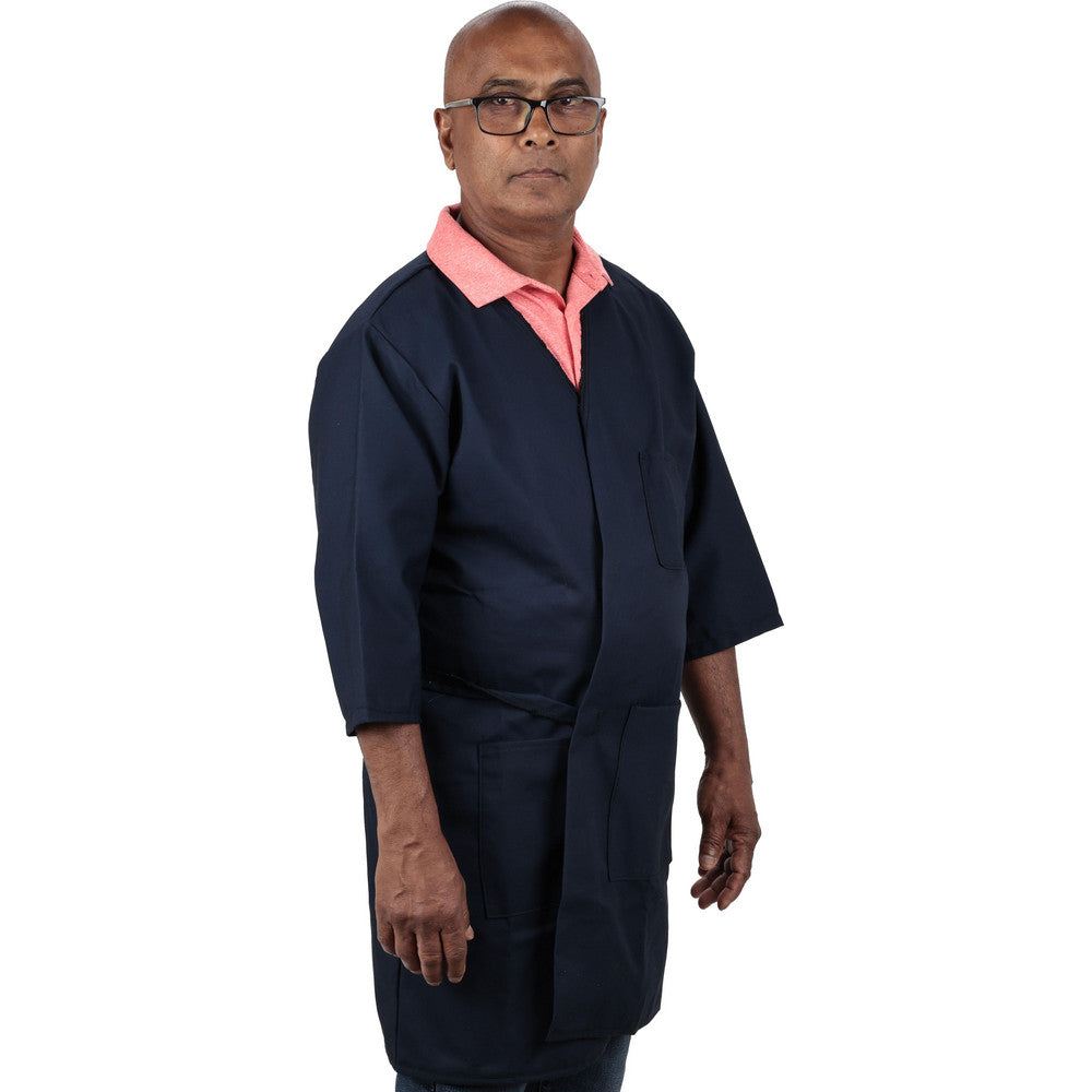 PRO-SAFE PS-725-PCN-M Size M Navy Blue Smock with 5 Pockets