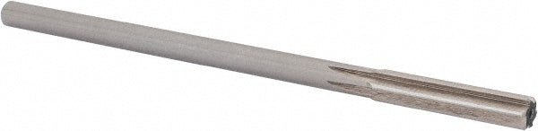 Alvord Polk 00128 Chucking Reamer 0.3105" Dia, 6" OAL, 1-1/2" Flute Length, Straight Flute, Straight-Cylindrical Shank, HSS