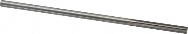 Alvord Polk 00104 Chucking Reamer 6 mm Dia, 6" OAL, 1-1/2" Flute Length, Straight Flute, Straight-Cylindrical Shank, HSS