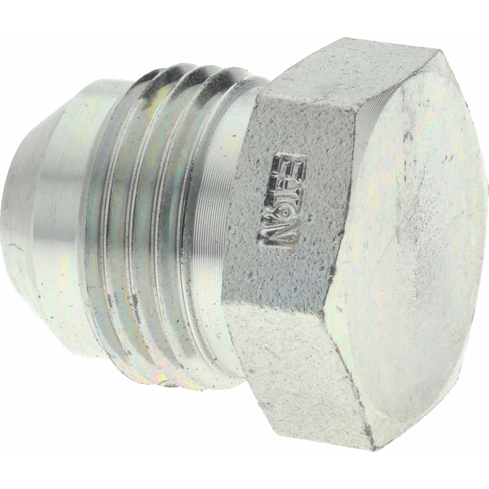 Eaton 900599-8S Steel Flared Tube Plug 1/2" OD, 3/4-16 Thread, 37 deg Flared Angle