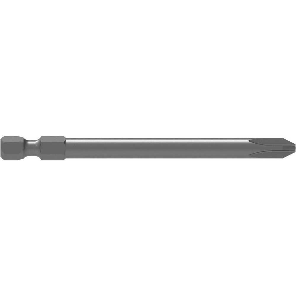 Apex 492-BX Power Screwdriver Bit #2 Phillips, #2 Speciality Point Size, 1/4" Hex Drive
