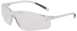 Honeywell A700 Safety Glass Scratch-Resistant, Polycarbonate, Clear Lenses, Frameless, UV Protection