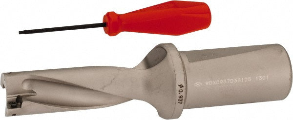 Sumitomo 2A00W2M Indexable Insert Drill WDX0937D3S125, 15/16" Max Dia, 3xD, 1-1/4" Shank Dia