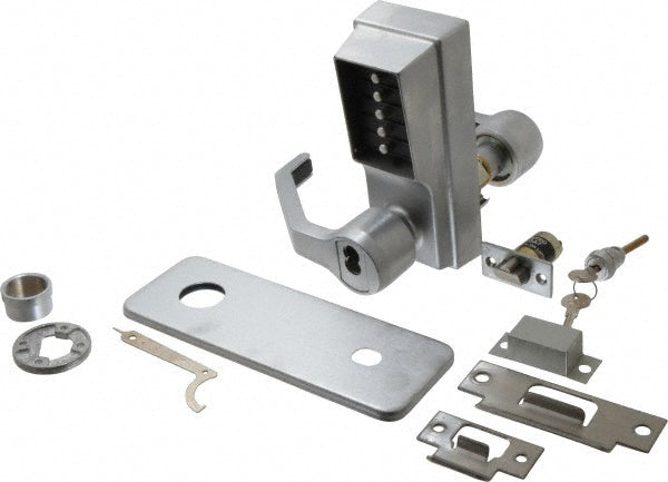 Kaba Access LL1021B-26D-41 Combination Entry with Key Override Lever Lockset for 1-3/8 to 2-1/4" Thick Doors