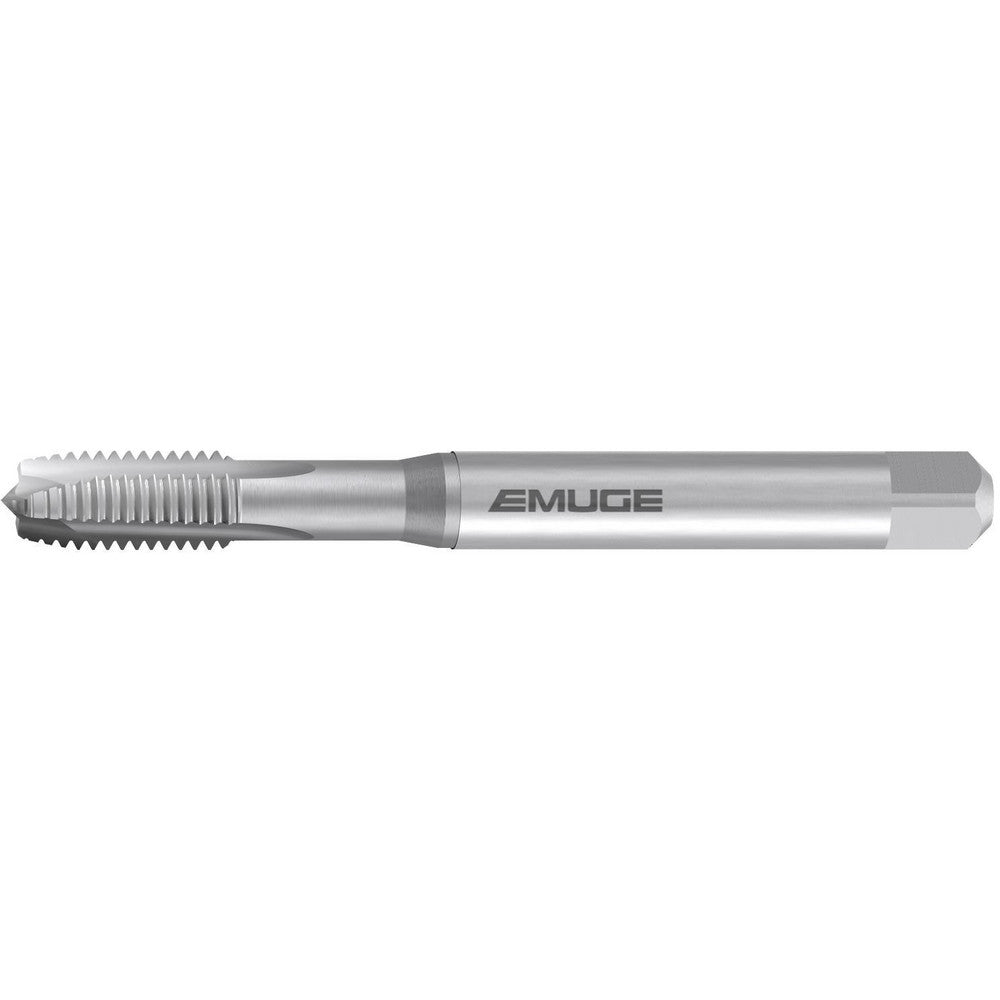 Emuge BU206511.5043 Spiral Point Tap 1/4-28 UNF, 3 Flutes, Plug Chamfer, 3BX Class of Fit, High-Speed Steel-E, NT Coated