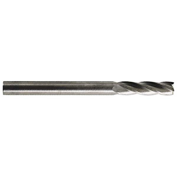 Hertel 88246251 Square End Mill 7/8" Dia, 1-1/2" LOC, 4 Flute, Solid Carbide