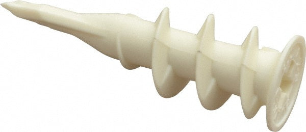 ITW Buildex 560150 9/32" Diam x 1-5/8" OAL, #6 to #8 Screw, Plastic Self Drilling Drywall & Hollow Wall Anchor