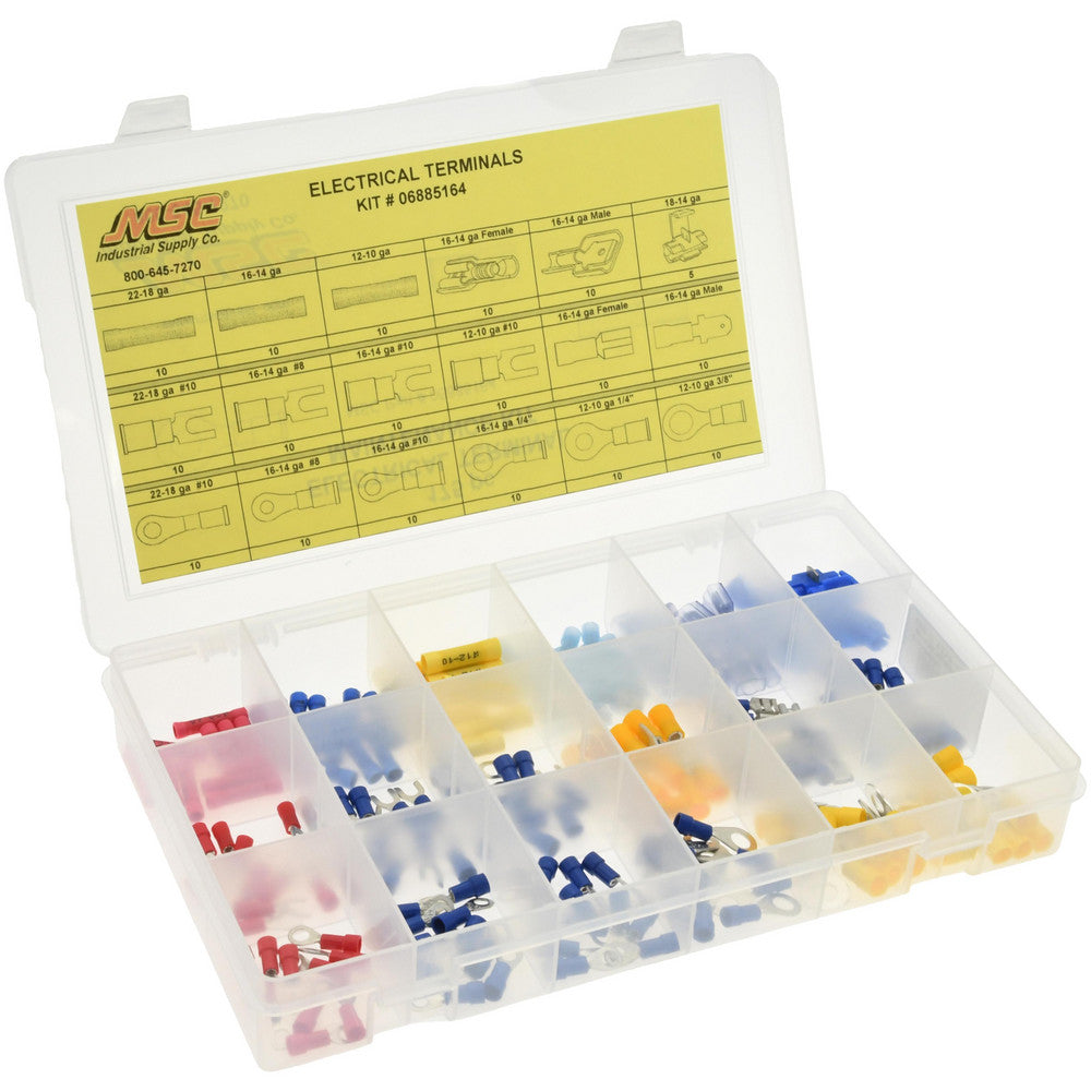 Value Collection NFC-KIT238 175 Piece, Electrical Terminal Fastener Kit