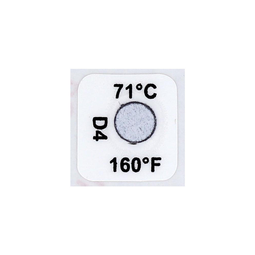 Tempil 26256 71°C Temp Indicating Label