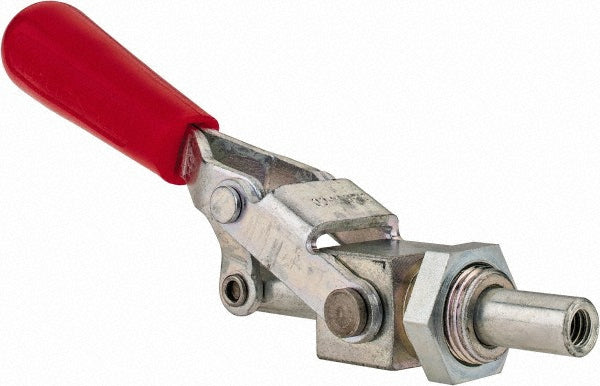 De-Sta-Co 604 Standard Straight Line Action Clamp 300 lb Load Capacity, 1.5" Plunger Travel, Mounting Plate Base, Carbon Steel