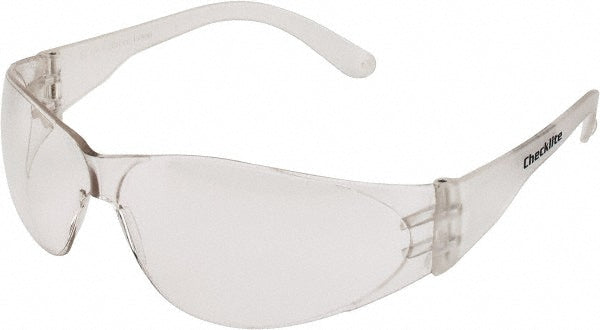 MCR Safety CL110 Safety Glasses Scratch-Resistant, Polycarbonate, Clear Lenses, Full-Framed