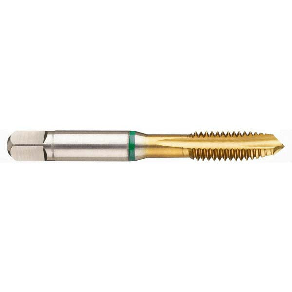 Guhring 9039900063500 Spiral Point STI Tap 1/4-20 UNC, 3 Flutes, Plug, Cobalt, TiN Finish