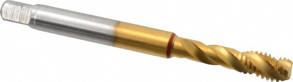 Guhring 9039930079380 Spiral Flute Tap 5/16-18, UNC, 3 Flute, Modified Bottoming, 2B Class of Fit, Powdered Metal, TiN Finish