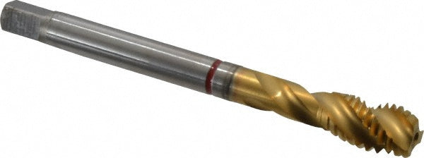 Guhring 9039930111130 Spiral Flute Tap 7/16-14, UNC, 3 Flute, Modified Bottoming, 2B Class of Fit, Powdered Metal, TiN Finish