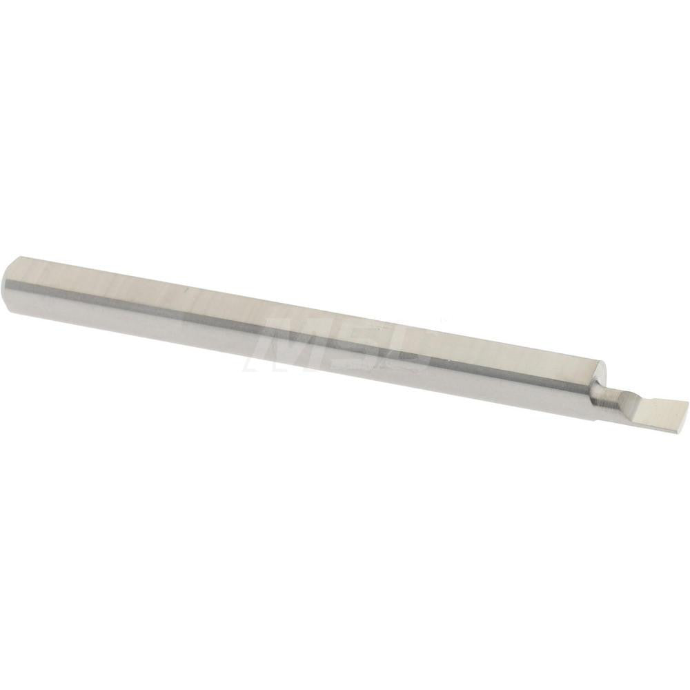 Accupro B080150R Corner Radius Boring Bar 0.08" Min Bore, 0.15" Max Depth, Right Hand Cut, Submicron Solid Carbide