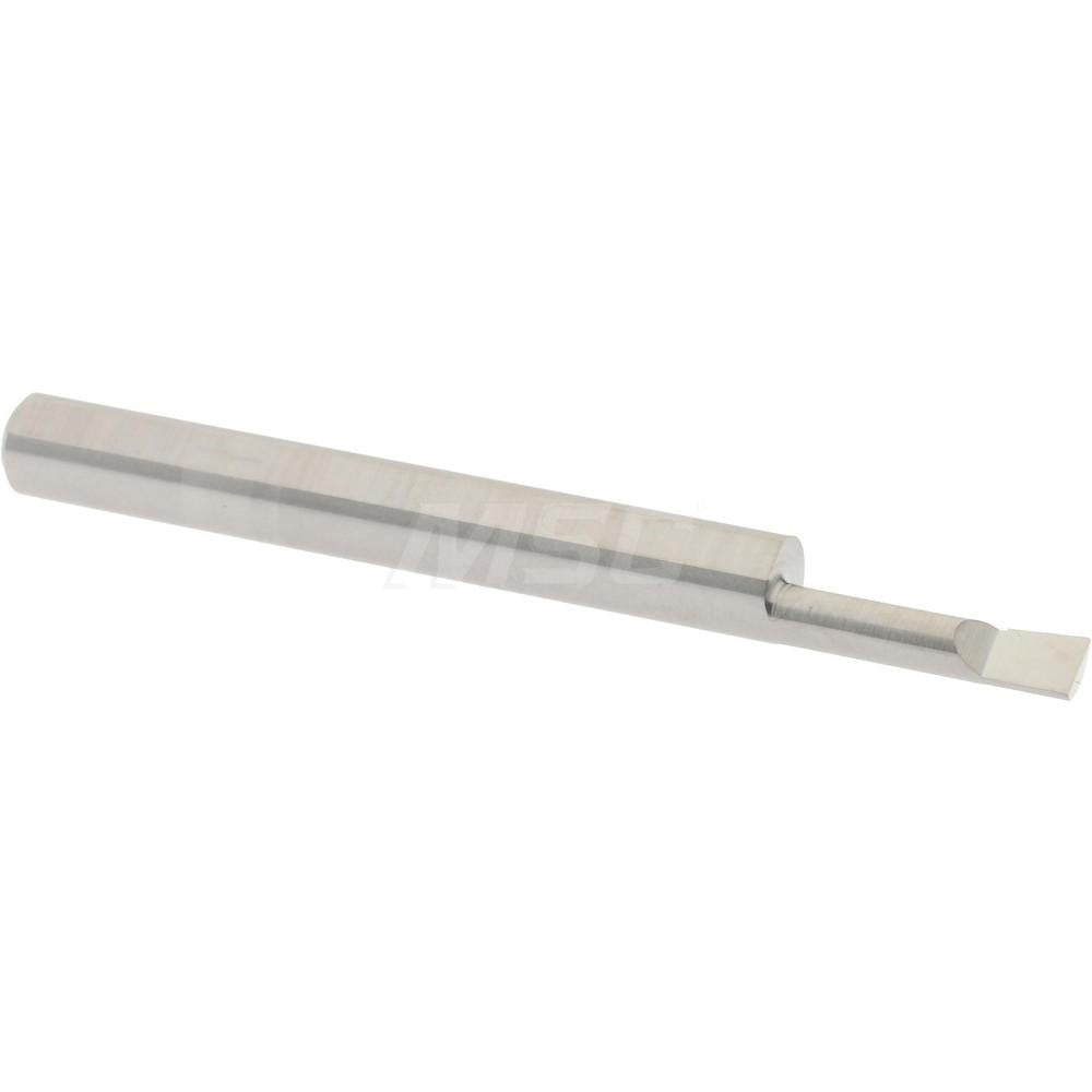 Accupro B120500R Corner Radius Boring Bar 0.12" Min Bore, 1/2" Max Depth, Right Hand Cut, Submicron Solid Carbide