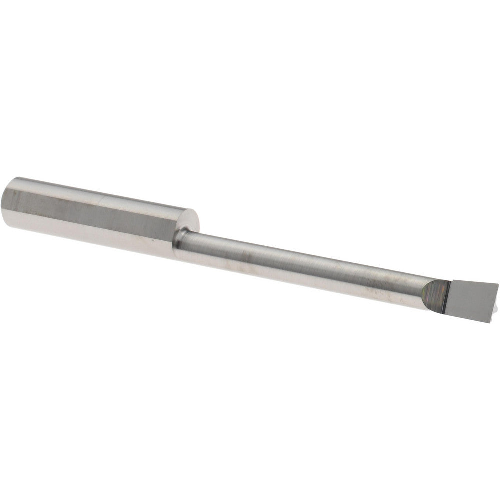 Accupro B1801500R Boring Bar 0.1800" Min Bore Dia, 1-1/2" Max Bore Depth, Right Hand, 1/4" Shank Dia, Submicron Solid Carbide