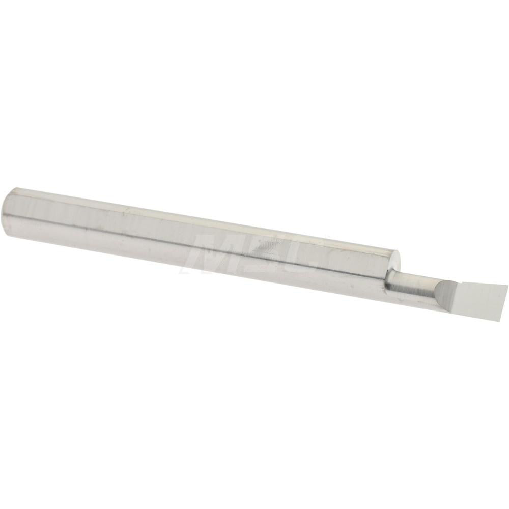 Accupro B180500R Corner Radius Boring Bar 0.18" Min Bore, 1/2" Max Depth, Right Hand Cut, Submicron Solid Carbide
