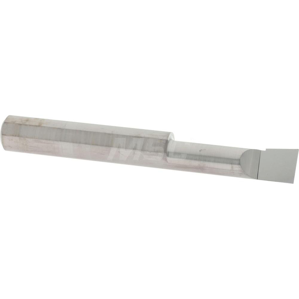 Accupro B2901000R Corner Radius Boring Bar 0.29" Min Bore, 1" Max Depth, Right Hand Cut, Submicron Solid Carbide