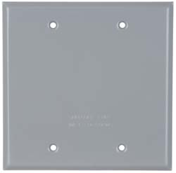Cooper Crouse-Hinds TP7296 Weather Proof Electrical Box Cover Aluminum