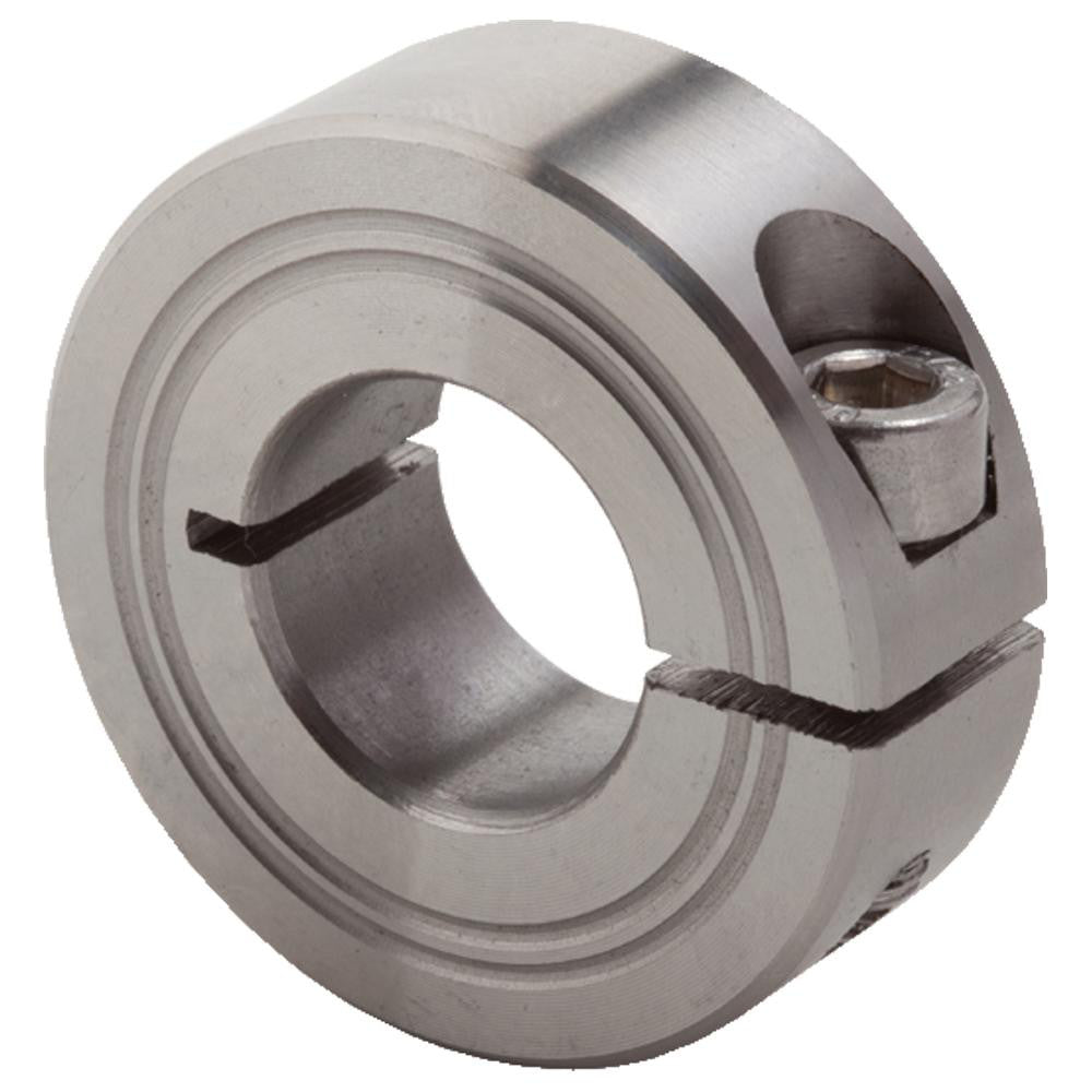 Climax Metal Products M1C-10-S Shaft Collar Clamp, 1" OD, Stainless Steel
