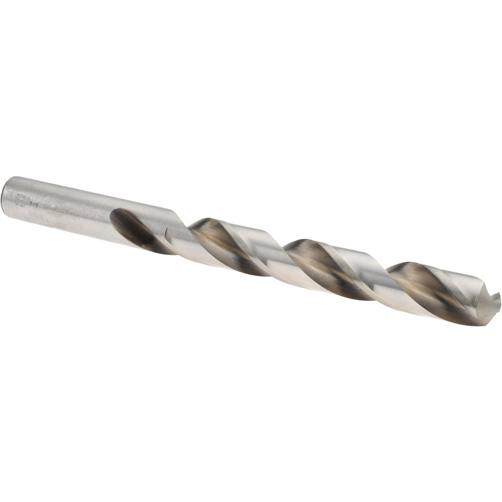 Titan USA CD40632 Jobber Drill 1/2" Dia, 118 deg Point, High Speed Steel