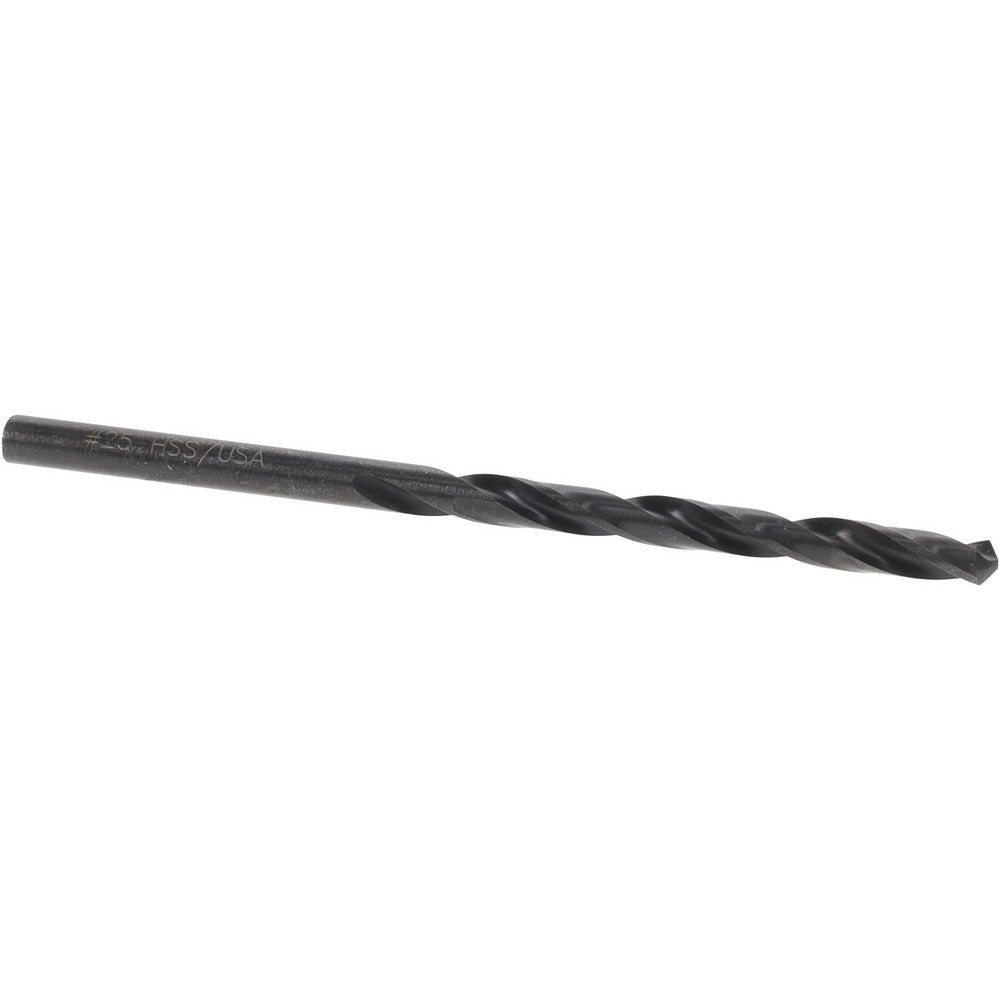 Titan USA CD40225 Jobber Drill #25, 118 deg Point, High Speed Steel