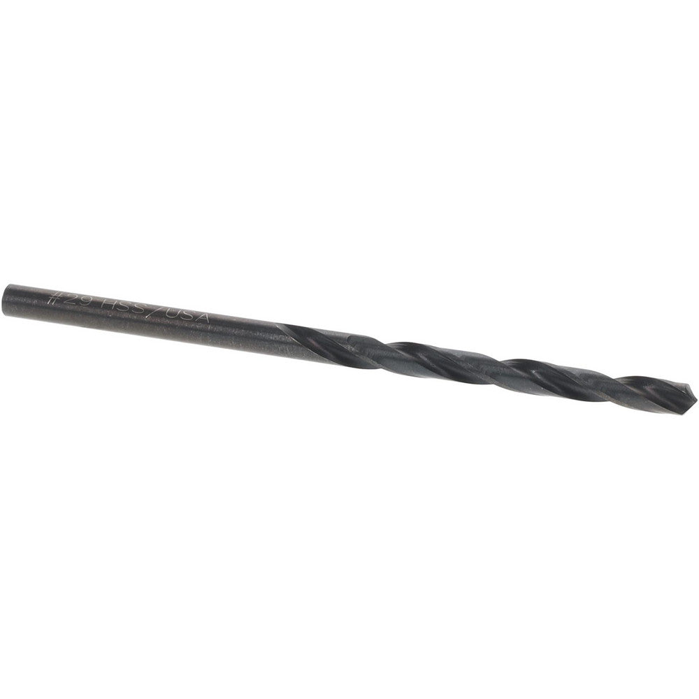 Titan USA CD40229 Jobber Length Drill Bit #29 (0.1360) Dia, 118 deg, HSS