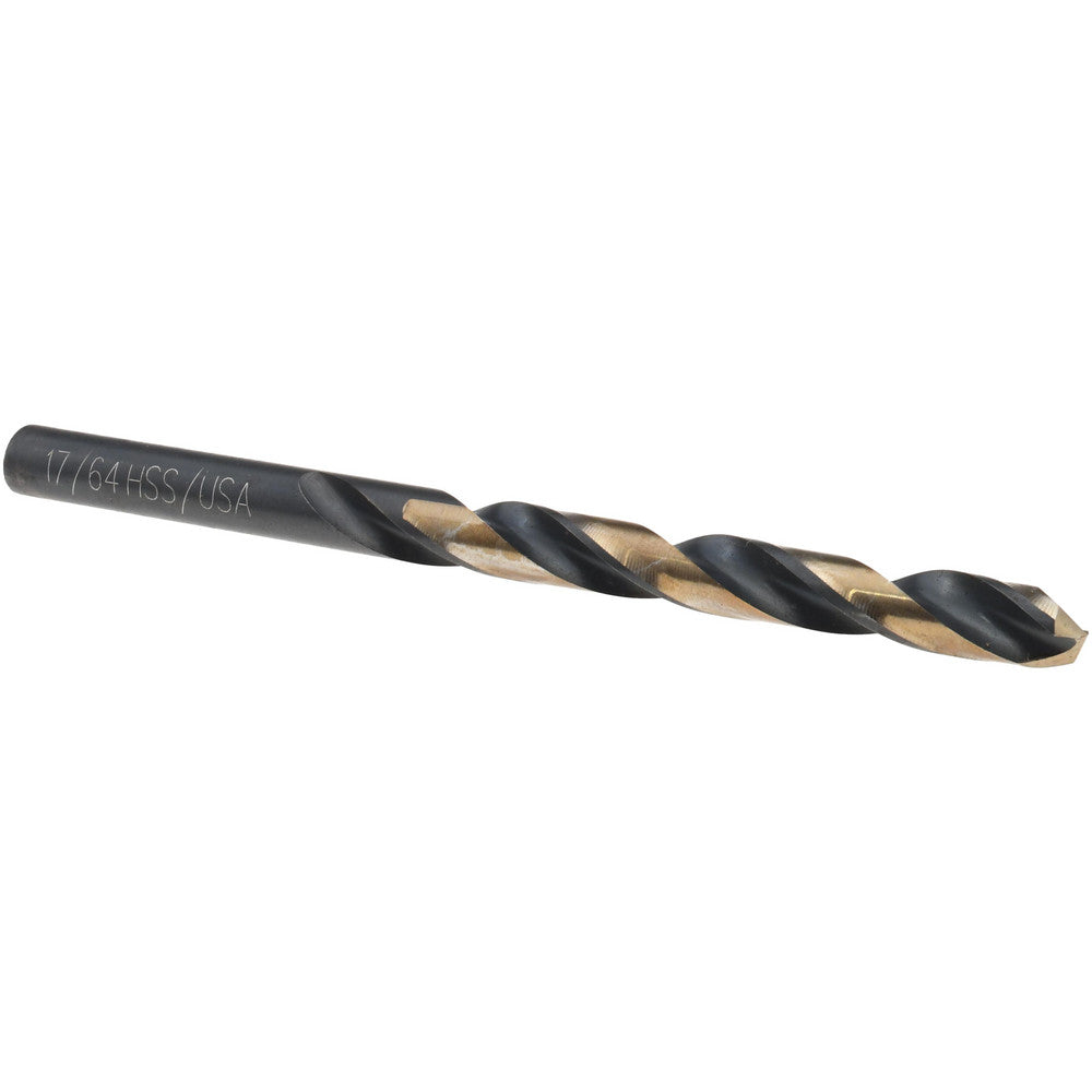 Titan USA CD44517 Jobber Length Drill Bit 17/64" (0.2656) Dia, 135 deg, HSS