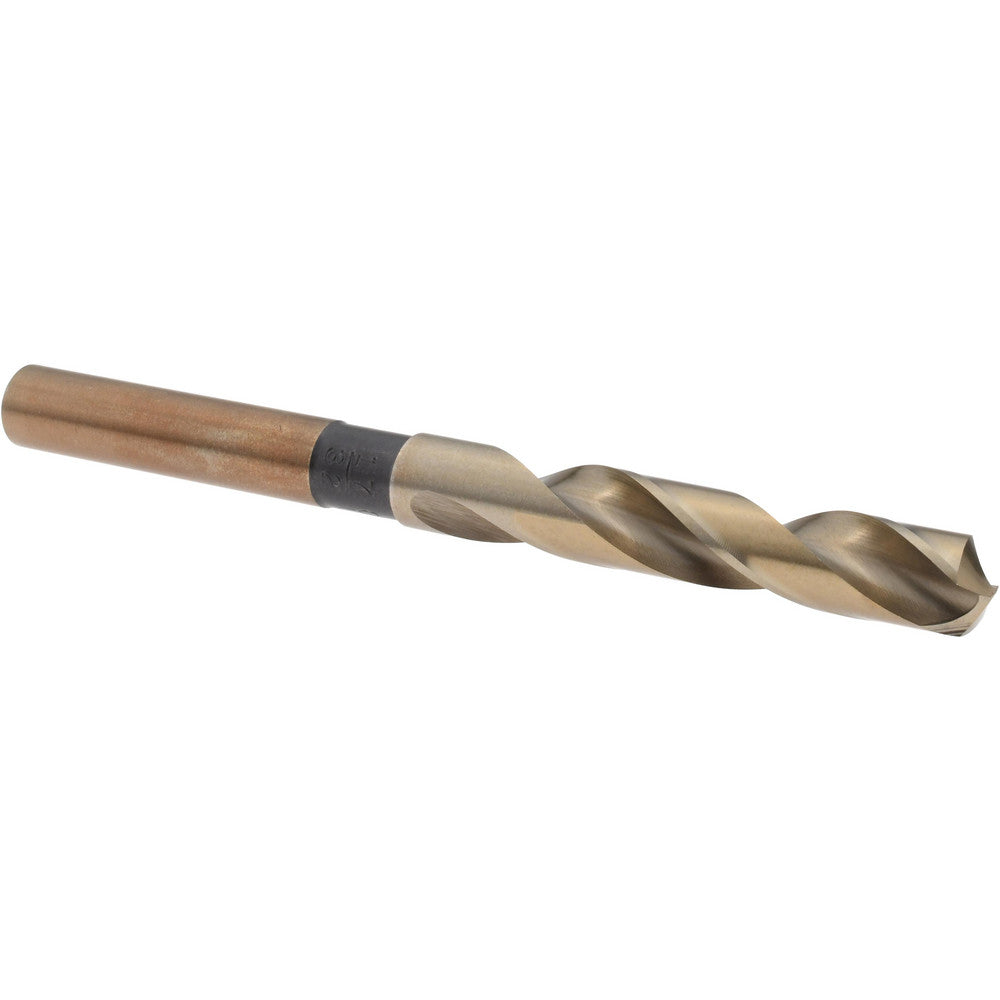 Titan USA SD93634 Reduced Shank Drill Bit 17/32'' Dia, 1/2'' Shank Dia, 135 °, Cobalt
