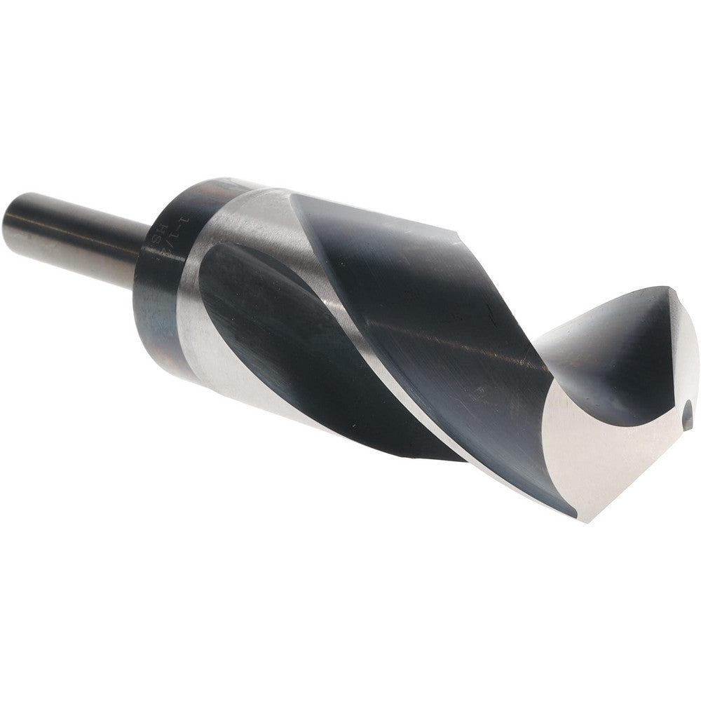 Titan USA SD91496 Reduced Shank Drill Bit 1-1/2'' Dia, 1/2'' Shank Dia, 118 °, High Speed Steel