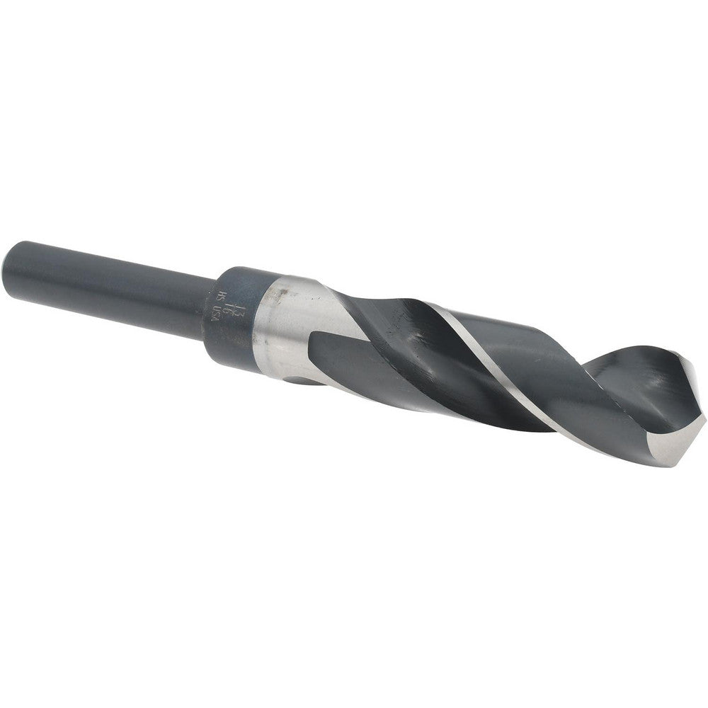 Titan USA SD91452 Reduced Shank Drill Bit 13/16" Dia, 1/2" Shank Dia, 118 deg Point, High-Speed Steel