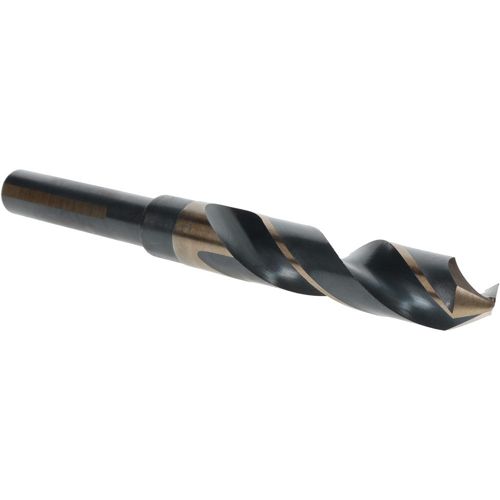 Titan USA SD94742 Reduced Shank Drill Bit 21/32'' Dia, 1/2'' Shank Dia, 118 °, High Speed Steel