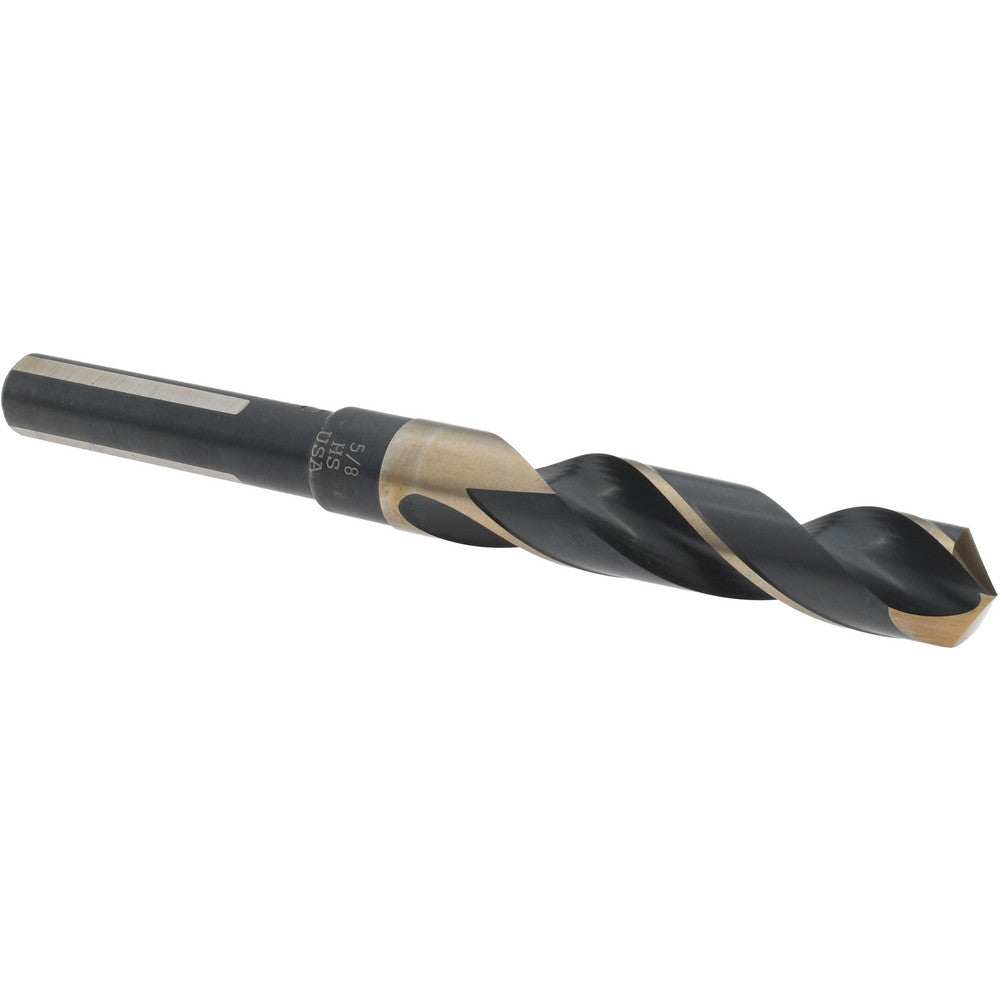 Titan USA SD94740 Reduced Shank Drill Bit 5/8'' Dia, 1/2'' Shank Dia, 118 °, High Speed Steel