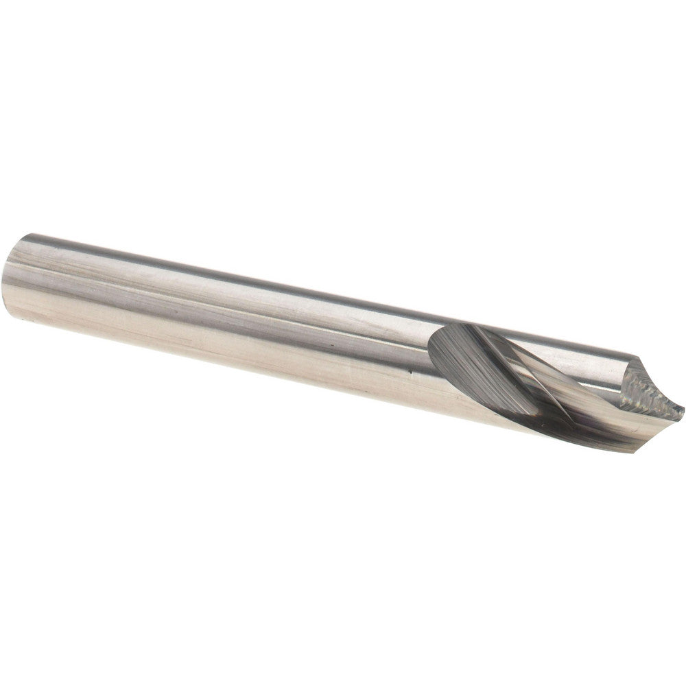 Titan USA TC18724 Spotting Drill 3/8" Dia, 90 ° Point, 3" OAL, Solid Carbide