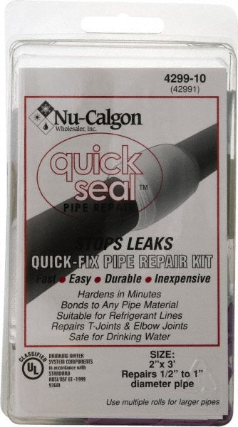 Nu-Calgon 4299-10 2" Wide x 3' Long General Purpose Pipe Repair Tape