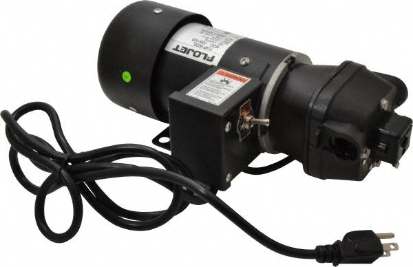 FloJet 04300529A 1/10 HP, 1/2 Inlet Size, 1/2 Outlet Size, with Manual onand off Switch, Diaphragm Spray Pump