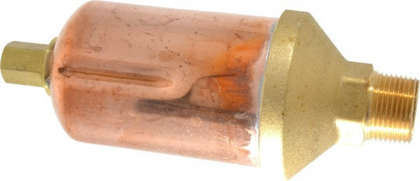 Hoffman Speciality 401488 1/2" Inlet, 3/4" Outlet, 75 Max psi, Brass Stamping Water Vent