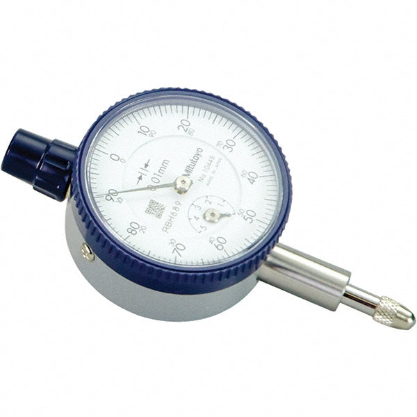 Mitutoyo 1044AB Dial Drop Indicator 0-100 Dial Reading, 0.0100 mm Accuracy